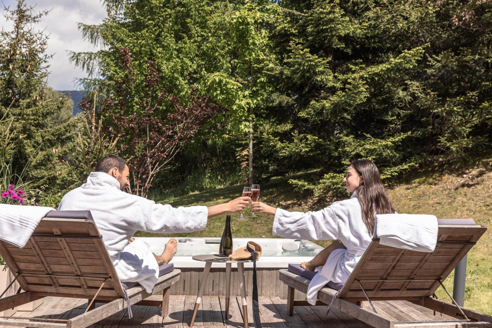 Villa Le Hameau Du Renard Blanc Saint-Gervais-les-Bains Exterior foto