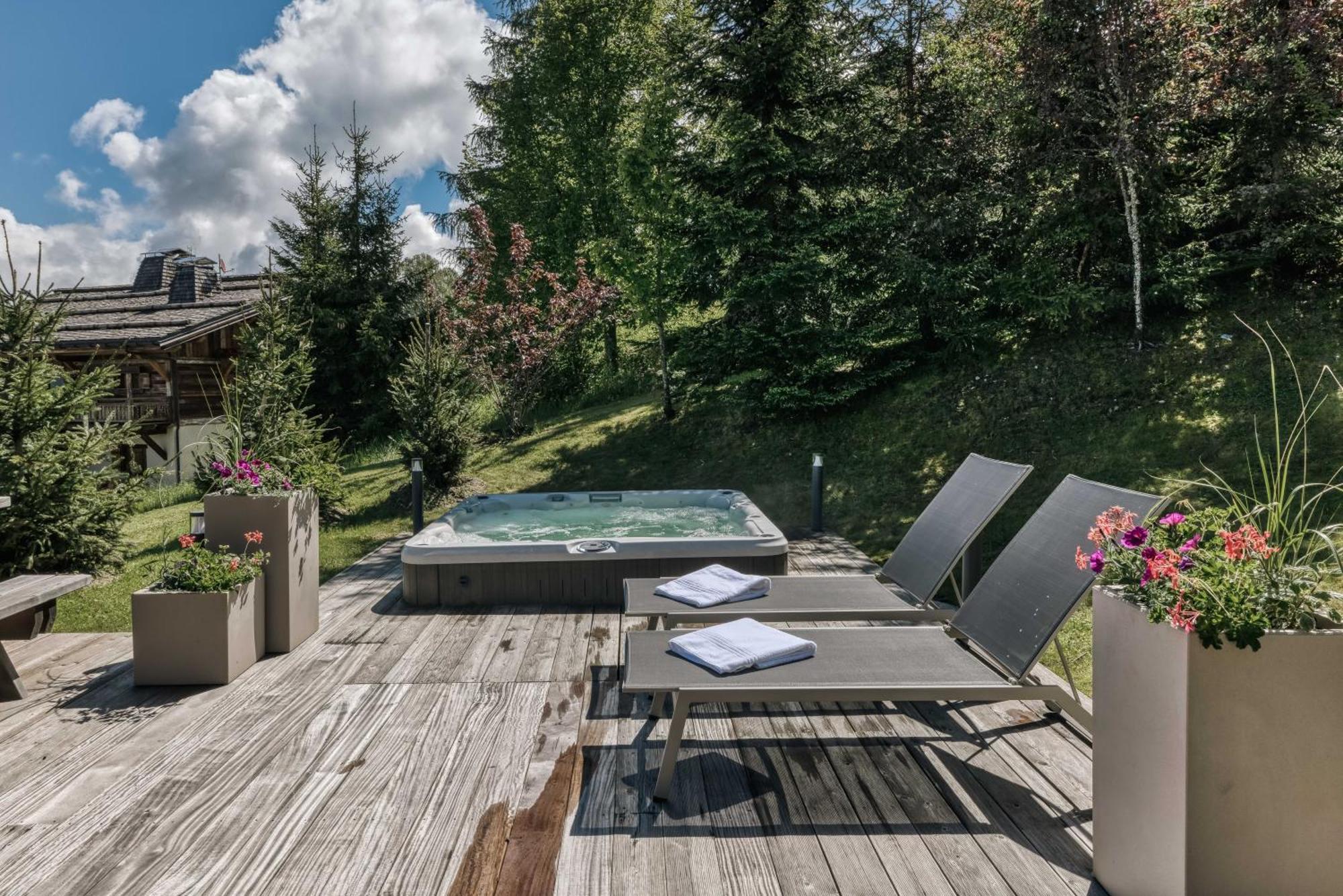 Villa Le Hameau Du Renard Blanc Saint-Gervais-les-Bains Exterior foto